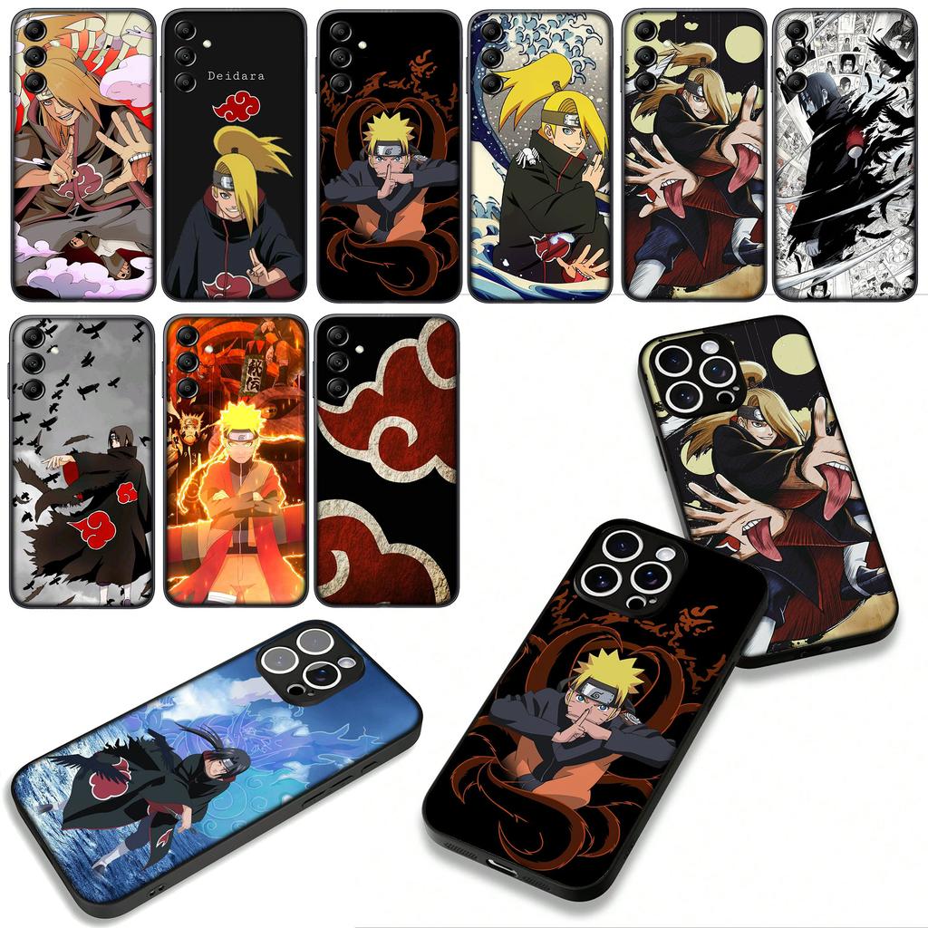 Deidara Akatsuki Narutos Uchiha Itachi Phone Cover for Apple iPhone 16 15 14 Plus 13 12 Mini 17 Pro Max + ProMax 16E Air Case