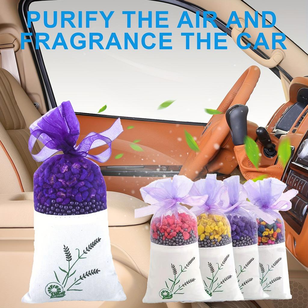 3 Packs 4 Types Of Car Air Fresheners Women'S Scent, Tulip, Car Air Freshener, Deodorizing, And Fresh Air