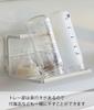 Yamazaki Film Hook Wide Jug Bottle Holder S White (Dimensions: Approx. W18 x D12.2 x H10.7cm, excluding film hook) Tower Kitchen Panel Drainer for