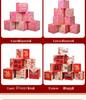 Double Happiness 3D Wedding Box Ornament - Perfect for Living Room and Bedroom Décor, Bridal Gift, and New Home Decoration