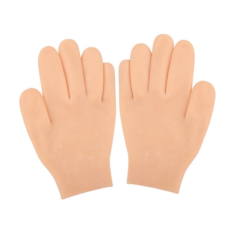 Gel-Wabensohlen-Socken & ätherische Öl-Handmasken - Weiche, stoßdämpfende, hautfreundliche, druckentlastende Socken & Handpflege-Handschuhe