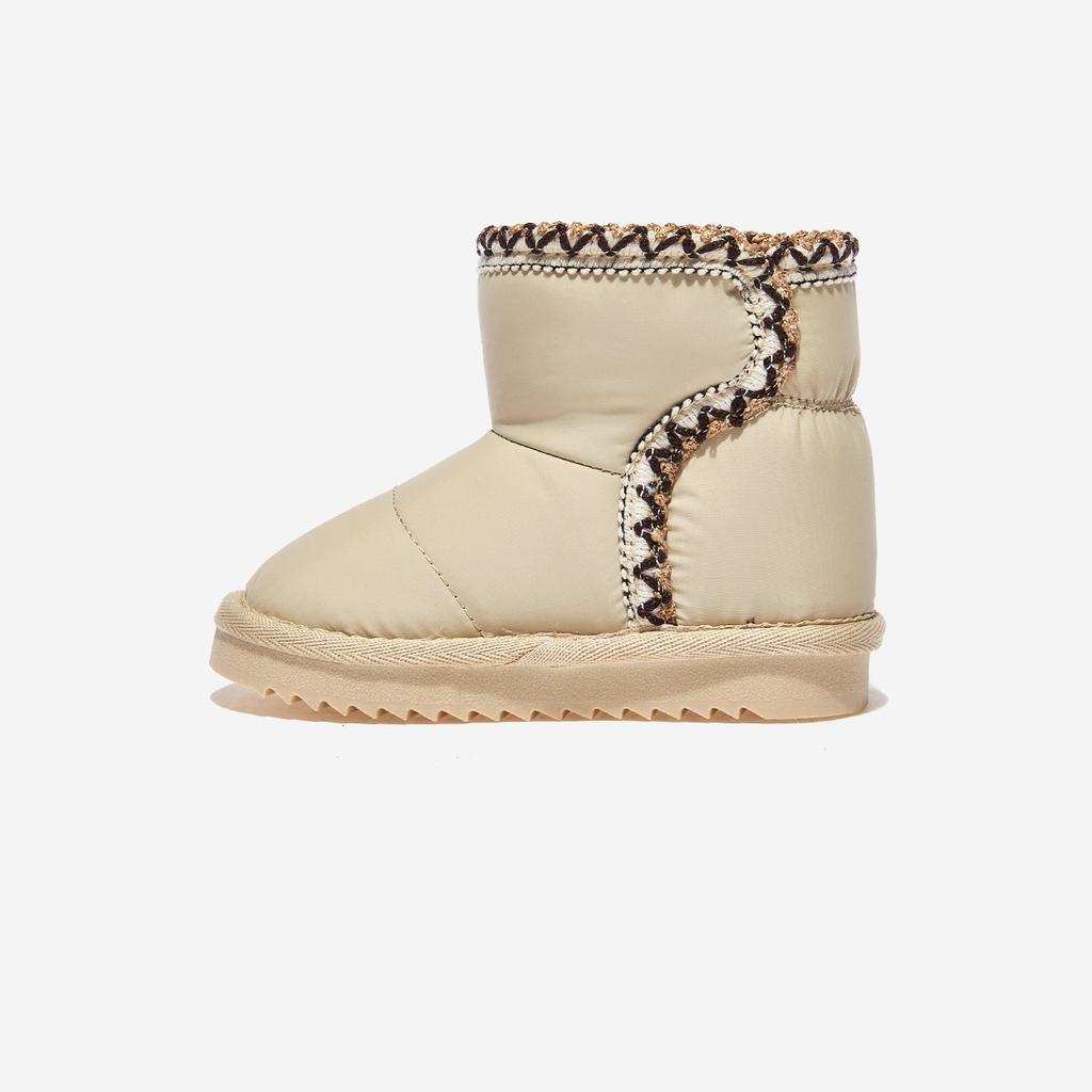 [ABC SELECT] Ethnic Padded Boots [K7115-BEIGE]