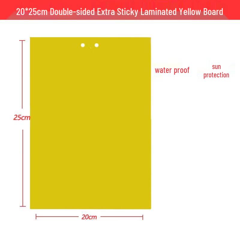 

Miaojiayi Sticky Insect Trap Yellow Boards