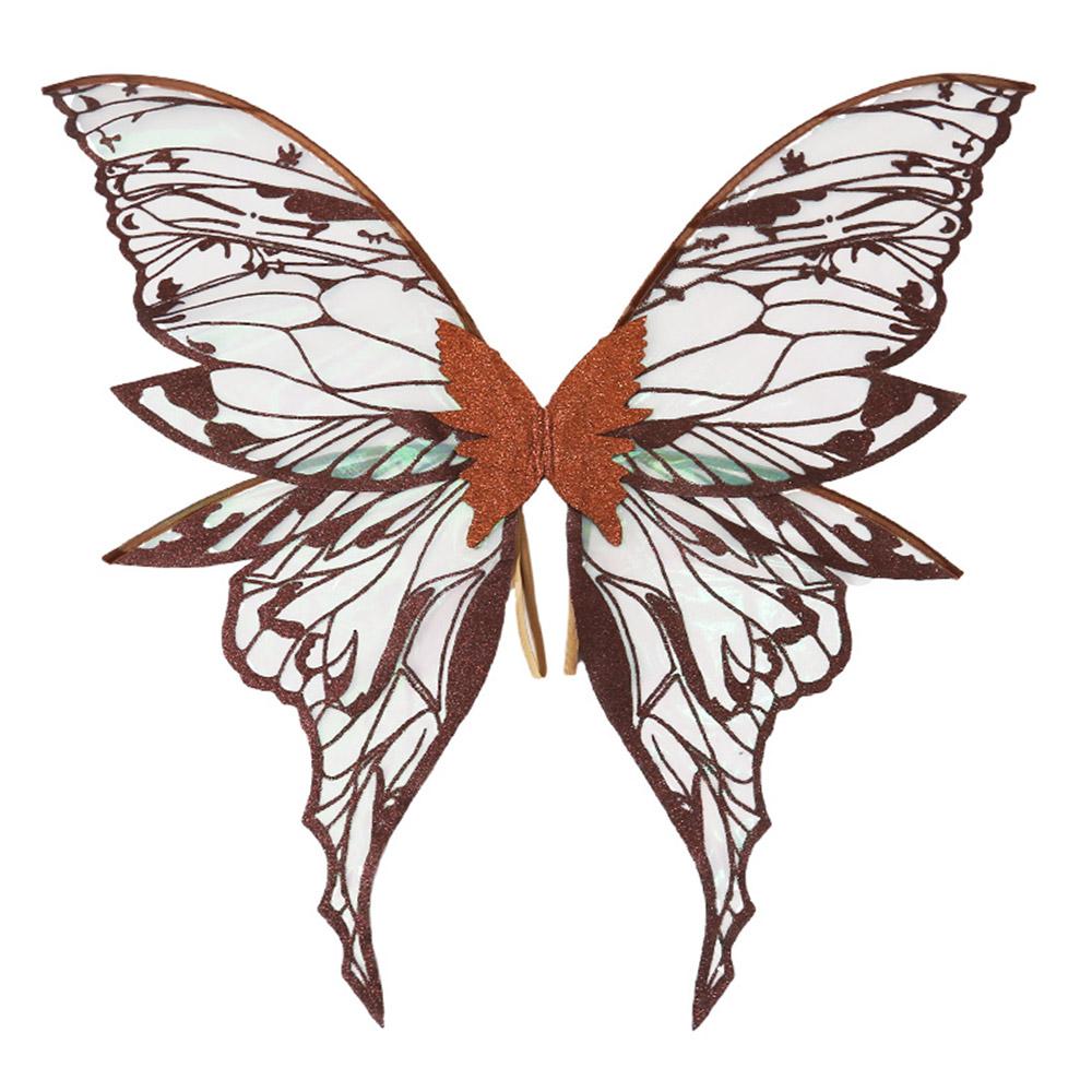 Sparkling Sparkling Angel Wings Lightweight Butterfly Costume Wings Fairy Wings  for Women Girls