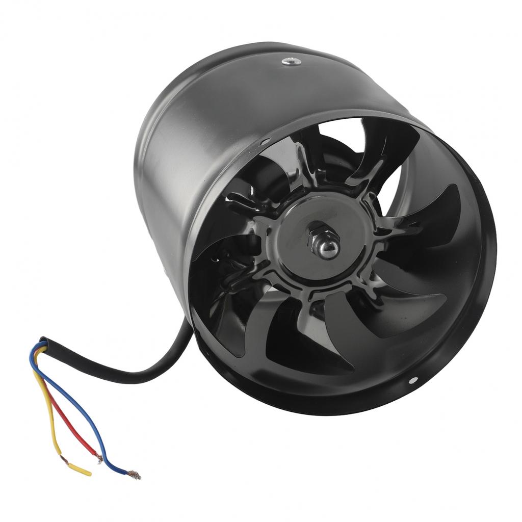 150mm Extractor Fan, Smoke Extractor Duct Fan 200-600m3/h Inline Pipe Fan Quiet