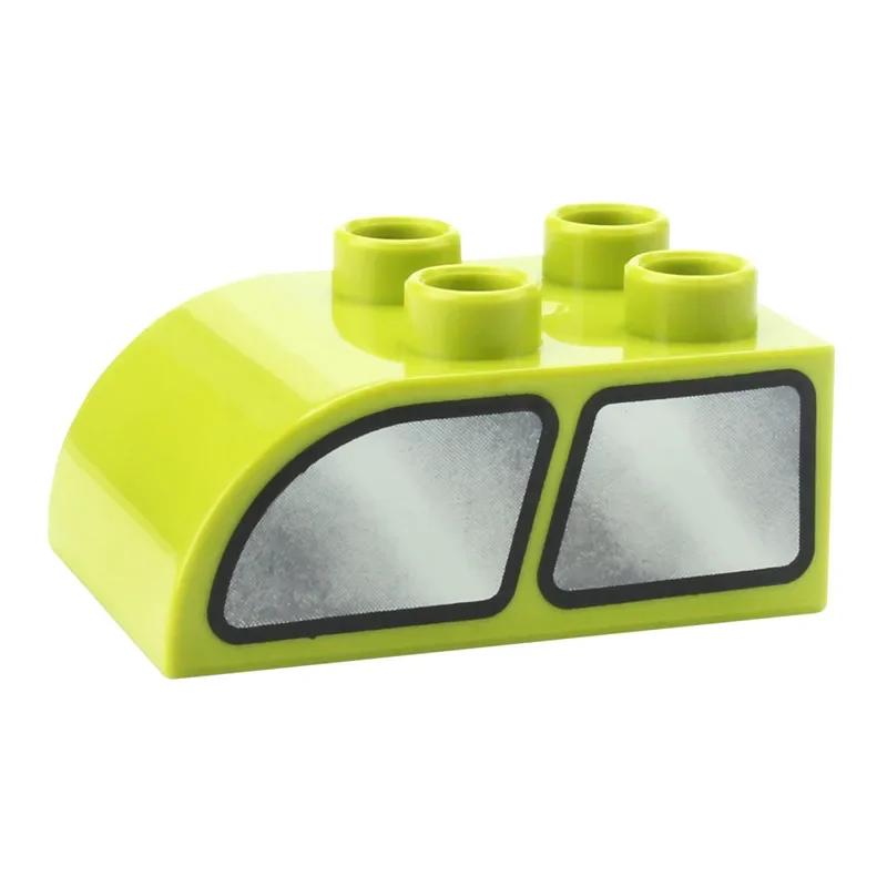 Big Building Base Blocks Printed Patterns Accessories Cake Zoo Tools Compatible Large Bricks Children Kids Creativity Toys Gifts