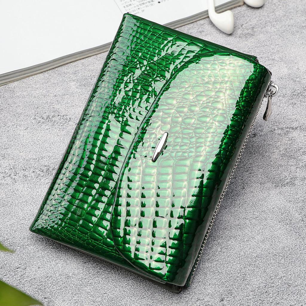 High-End Genuine Leather Women's Coin Purse & Wallet