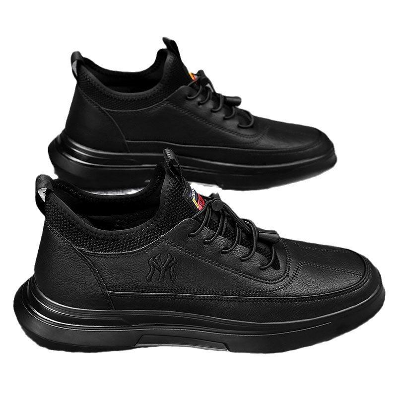 Men's Shoes Spring and Autumn Breathable Board Shoes Men's Trendy British Sports Shoes Single Cotton Men's Casual Shoes