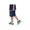 Adidas Originals X Minecraft Collaboration Cargo Shorts Comfortable Fashion Trendy Versatile Shorts Kids shorts Deep-Indigo KD9833