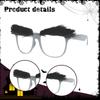 Halloween Glasses with Eeybrow for Birthday,Carnival,Family Events, Role Play