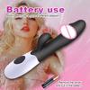 Rabbit Vibrator for Women Vagina G-Spot Vibrator Clit Nipples Stimulator Female Masturbation Battery Powered Sex Toys for Women