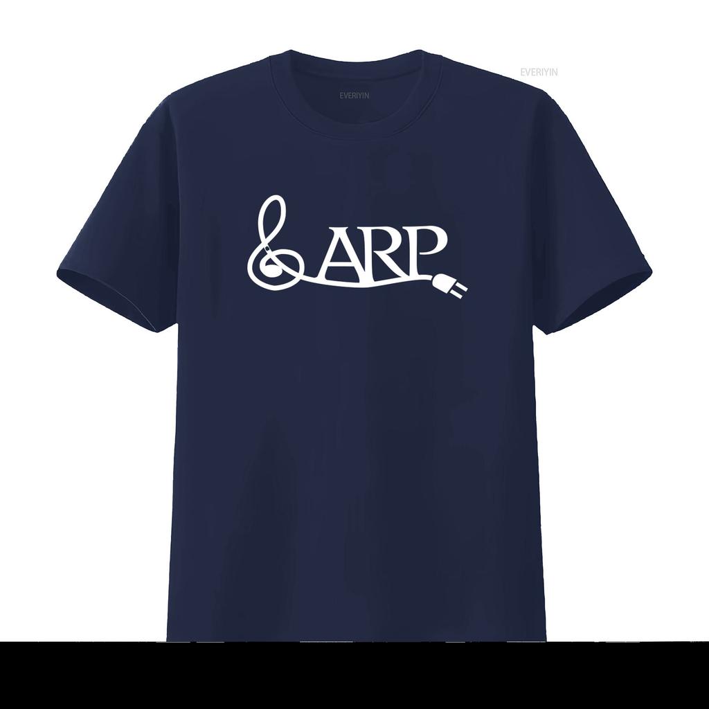 ARP Instruments T Shirt 100 Cotton Retro Analog Synthesiser Design Music Tech vintage Washed Versatile Stretched fashion Soft