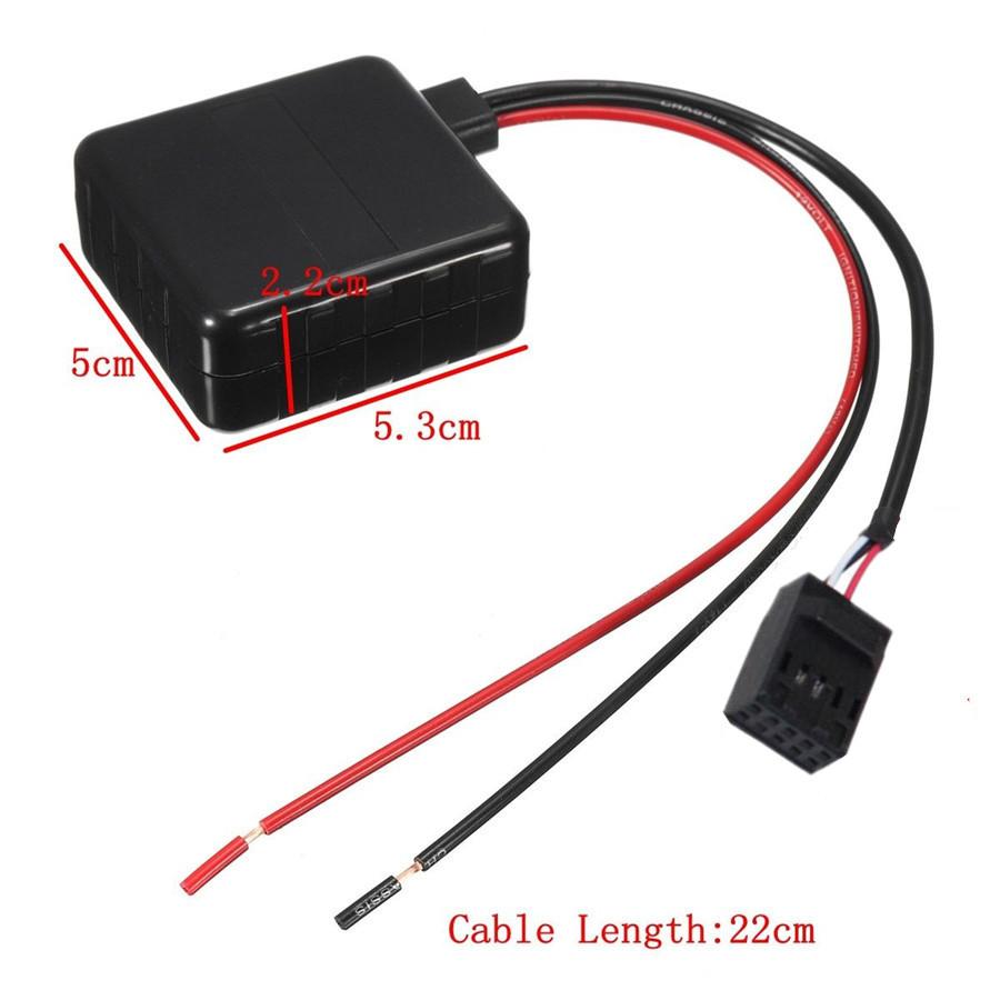 Car Bluetooth Module Audio Aux Cable w/ Filter For BMW E46 Business CD Head Unit