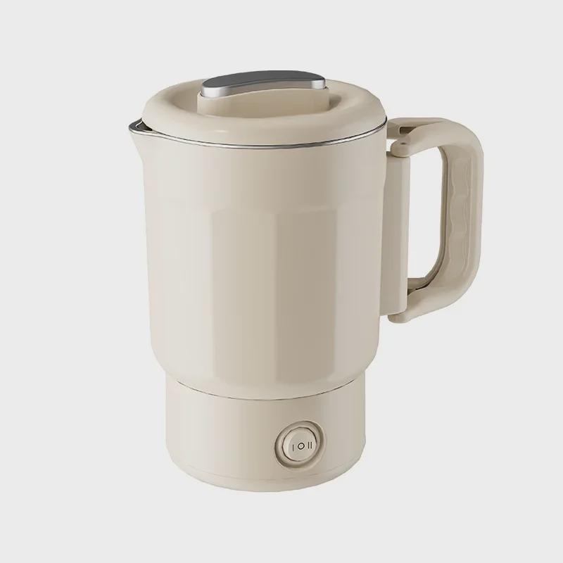 Ceainic de călătorie pliabil din oțel inoxidabil 304 – Mini ceainic electric portabil izolat pentru uz exterior