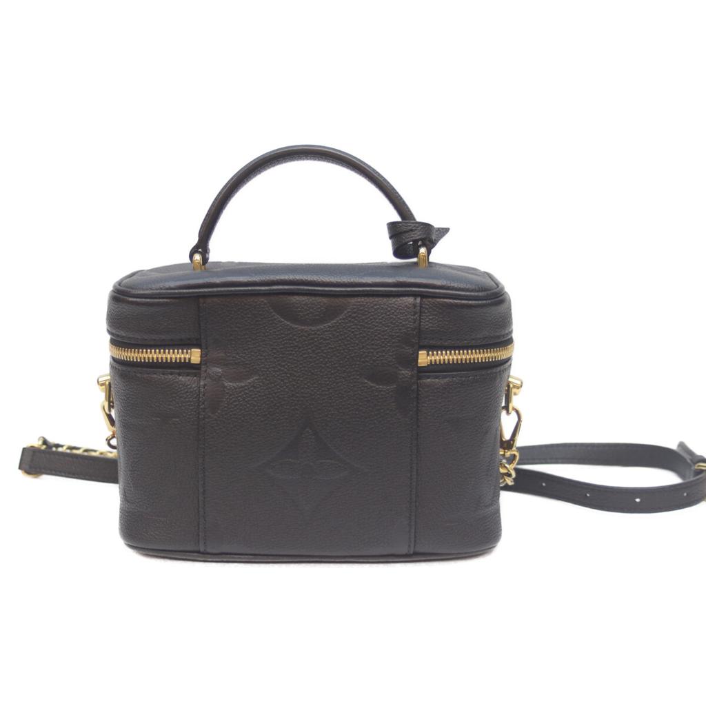 Louis Vuitton M45598 Czarna Monogram Amplant Kosmetyczka PM Torebka Monogram Ann PlattUżywana