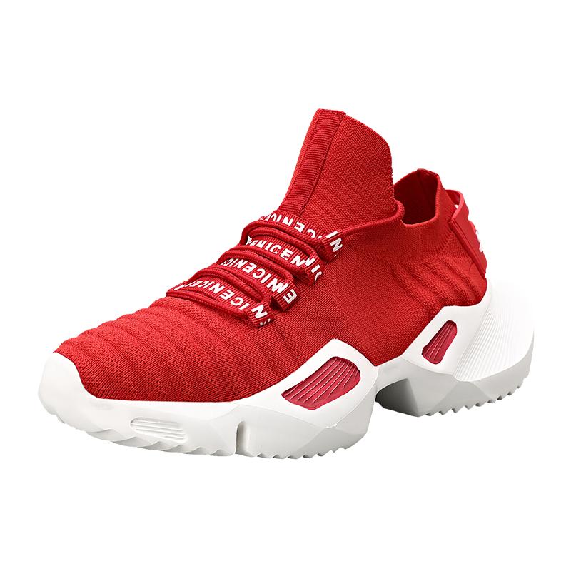 Sommer Herrenschuhe Sneaker Mode Atmungsaktiv Plateau Laufschuhe Herren Mesh Sport Leicht Unisex Damen Lässige Vulkanisierte Schuhe Mann