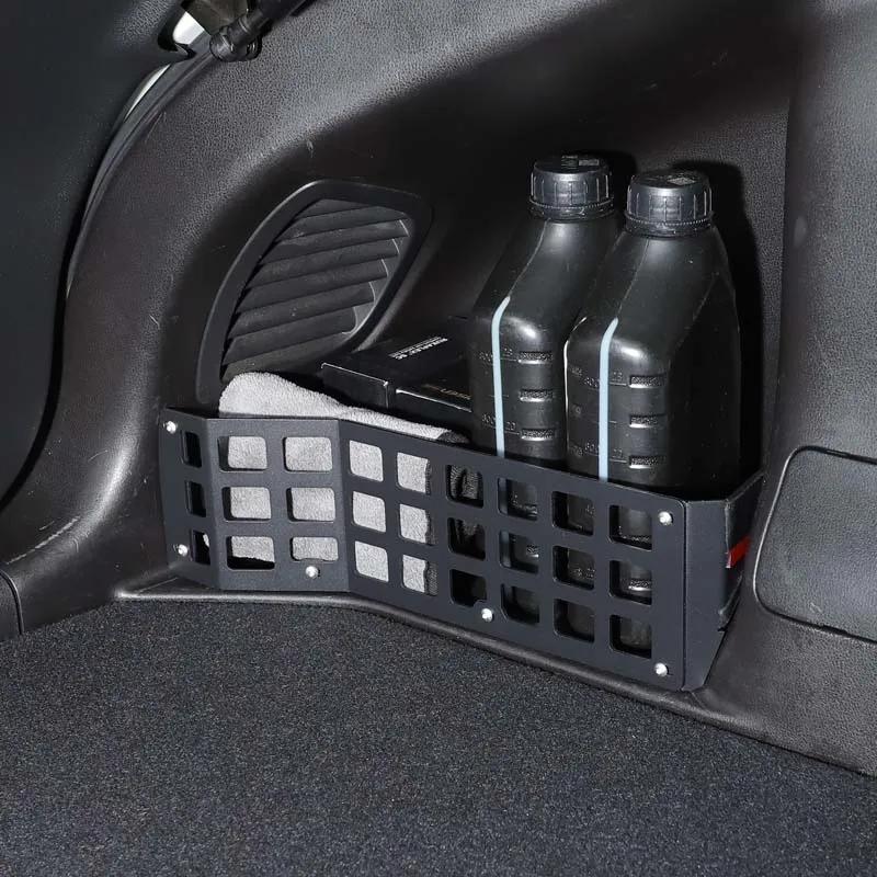 Aluminum alloy For 2011-2019 Nissan Juke For Infiniti ESQ Car Rear Trunk Storage Shelf Side Baffle Frame Bracket Car Accessories