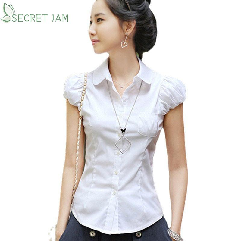 

Secret Jam Летняя женская повседневная однобортная однобортная рубашка с лацканами
