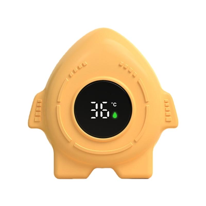 Bath Thermometers Cartoon Rockets Water Temperature Meter Detector Bath Toy for Kids Infant Newborns Toddler Baby Essential жёлтый