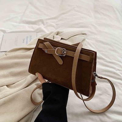 Women New Crossbody Matte Finish Bag Fashionable Western Personalized New Style Single Shoulder Bag Trendy Elegant Leisure Bag