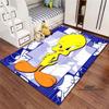 3D printed cartoon TweetyBird rug, suitable for living rooms, bedrooms, sofas, balconies, gardens, etc. Large-sized decorativ