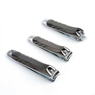 Nagelknipser Trimmer Set Schwarze Blechdose Reise Groß (WFHN0PG)