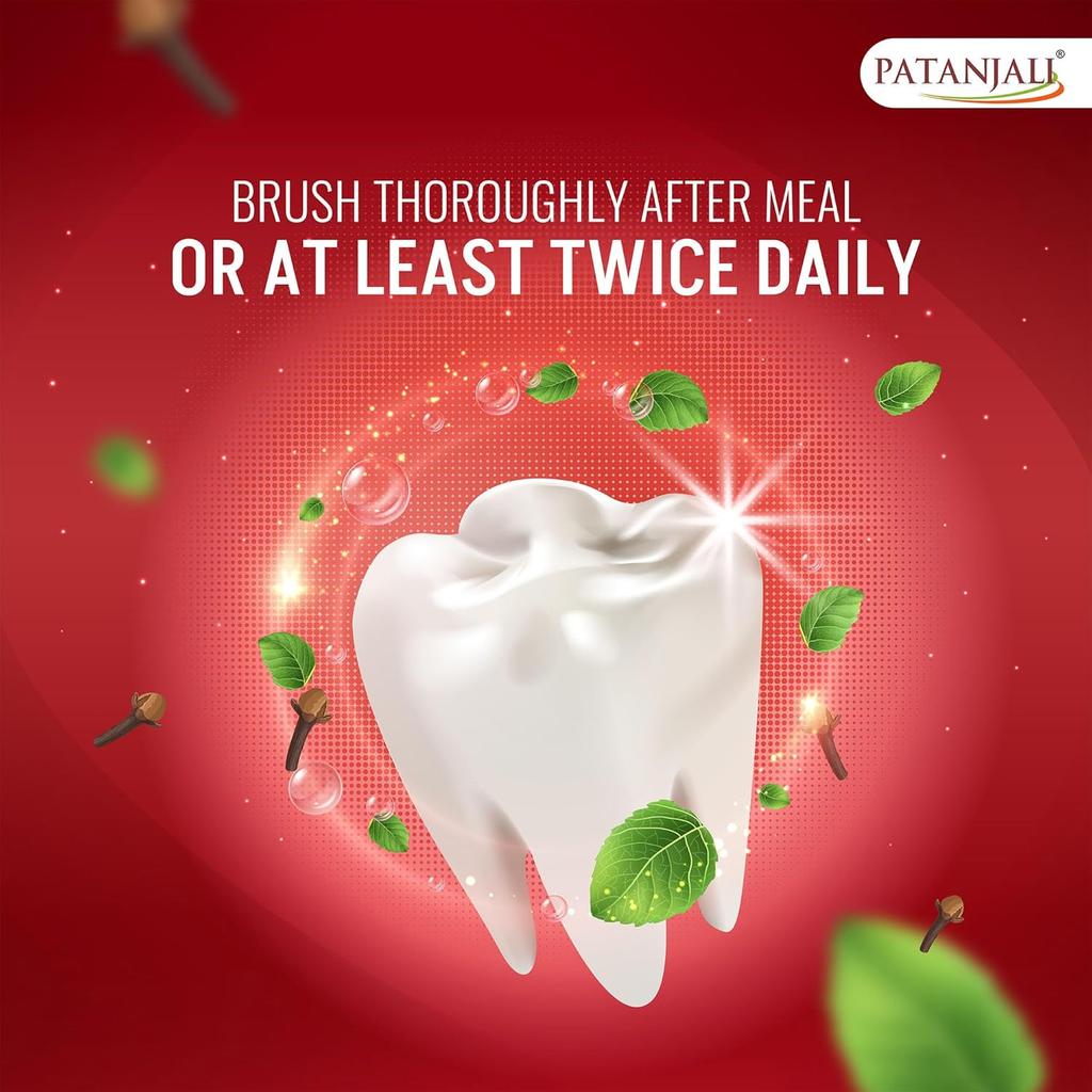 Patanjali Dant Kanti Fresh Active Gel Toothpaste 300 G Mint Crystal Deep Clean Gum Care Strong Teeth Fresh Breath