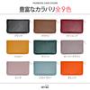 RAFFINA Passbook Case, Anti-Magnetic, Large Capacity, Genuine Leather, Passbook Holder, Passport Case (Rosy Brown)