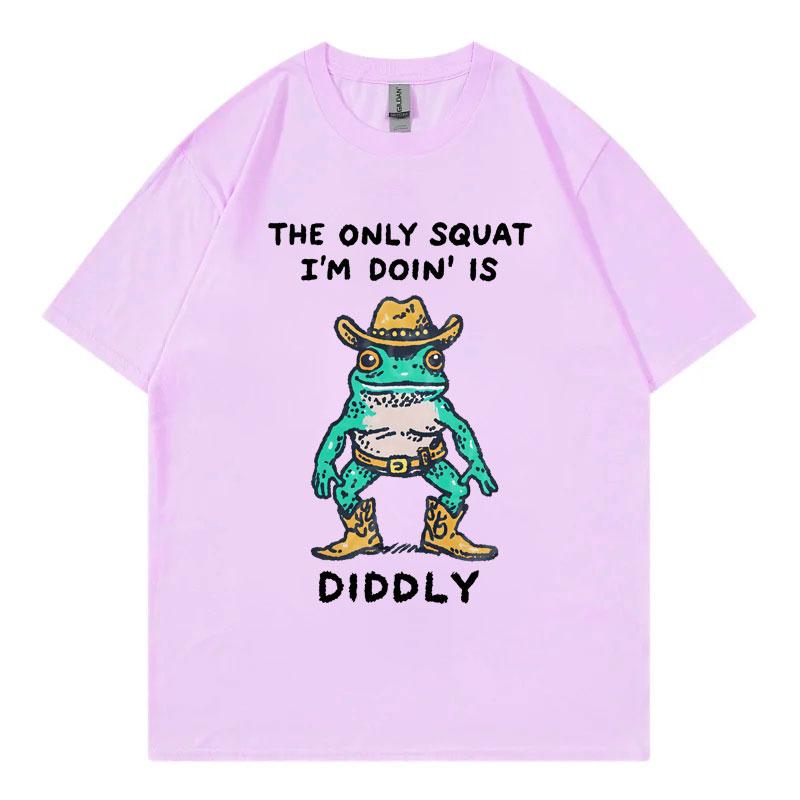 Funny Cowboy Frog Meme Tshirt Men Women Clothing High Quality Fashion Short Sleeve Tshirts Summer Casual Loose Cotton T Shirts