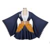 Dämonentöter Cosplay Kostüm Tanjiro Kamado Nezuko Flammen-Hashira Dienstmädchenkleid Halloween Cosplay Kimono