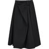 Women's Bow A-Line Midi Skirt