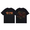 Tate Mcrae Konzerttour 2026 Grafik T-Shirts Unisex Damenmode Y2k Oversized T-Shirts Sommer Lässig Baumwolle Kurzarm-T-Shirt
