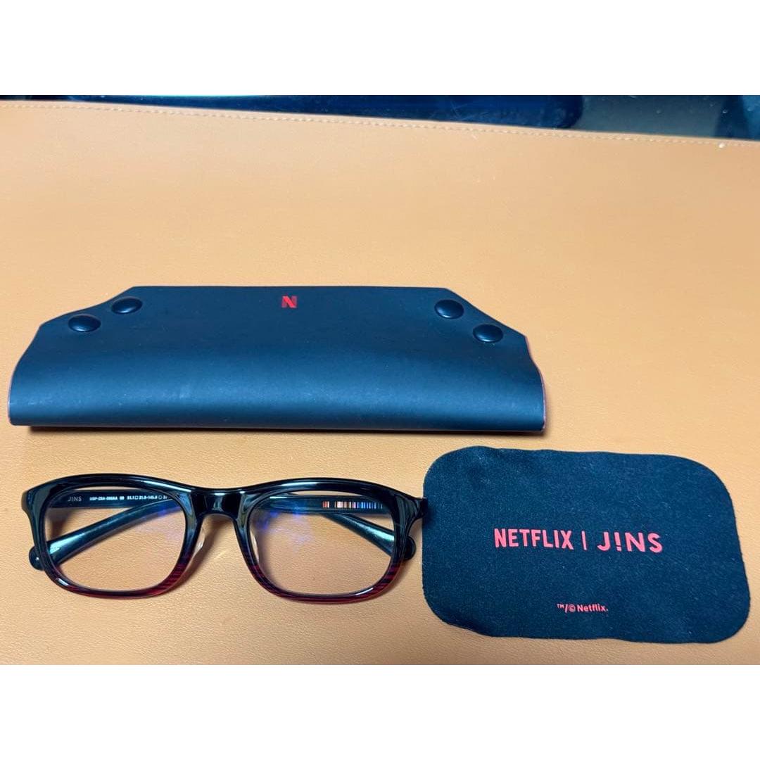 Used JINS U-NEXT collaboration frame