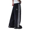 RogueWave Y2K Baggy Jeans Hohe Qualität Bestickt Gestreift Harajuku Jogginghose Herren Damen Hip Hop Streetwear Lässige Weitbeinige Denimhosen
