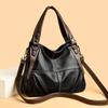 Large Capaci Pu Leather Tote Bag Women's Handbag 2026 New Faionable Crossbody Bag Casual Shoulder Bag