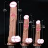 Spuer Größere Realistische Dildos Silikonschicht Penis mit Saugfuß Erwachsene Sexy Spielzeuge für Frau Mann Vagina Analmassage Stimulator