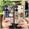 Graffiti Shockproof Phone Case For ZTE Blade V40S/Axon40 SE TPU Full Wrap Protective Anti-dust Back Cover Cute Durable