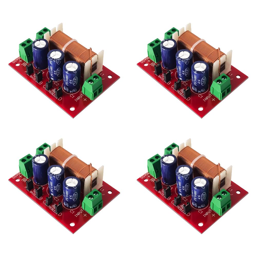 10-1PC YLY-2088 Audio Speaker Frequency Divider 400W HiFi Speaker Modification Upgrade Board Full Range Treble Bass Welding Free