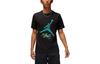 T-Shirts Herren Schwarz Rundhals Mittlere Gerade Passform DQ7377-010