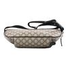 Gucci GG Supreme Adjustable Shoulder Strap Zipper Closure Canvas Waist Bag Men waist bag Light-Brown 779843-FAC95-9772