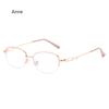 Women's Glasses Cat Eye Metal Eyeglasses Frame Optical Myopia Glasses Blue Light Blocking Transparent Computer Glasses Lentes
