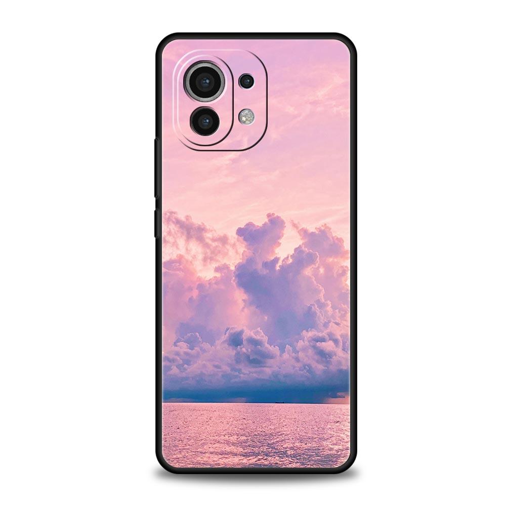 Cloud Summer Sunset Glow Phone Case For Xiaomi Mi 17 15T 15 14 14T 13T 12T Pro 12 13 Lite 5G 11T Poco X6 X7 X5 Pro Soft Cover