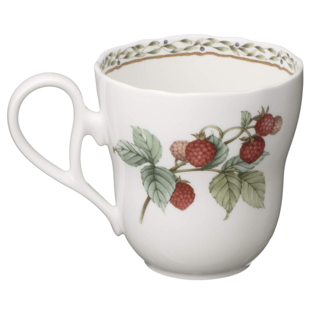 Noritake Orchard Garden Microwave-Safe Bone China Mug, 375cc, T978554911