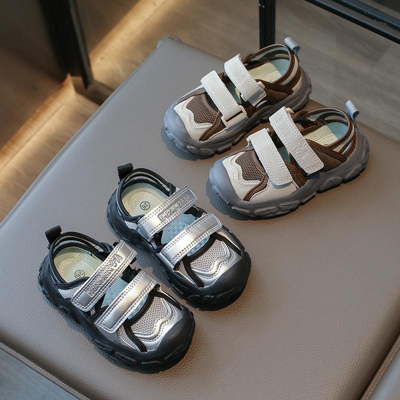 Children Sports Sandals Summer Chunky Running Causal Shoes for Kids Girls School Fashion Boys Cut-outs Beach Sandals Breathable
