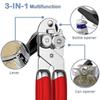 Can Opener, Tin Opener Heavy Duty Manual Can Opener Stainless Steel Jar Openers Handheld Bottle Opener Kit Kitchen Tools For Beer/tin/bottle/c