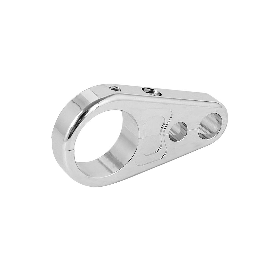 

Для Harley Dyna Sportster XL Cafe Racer 1 25 мм мотоциклетная рама руль трос сцепления тормозной шланг зажим фиксированные зажимы