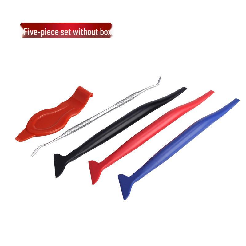 Farbwechsel-Werkzeugset für Autofolierung - Adlerkralle Kantenversteck- & Trimmspachtel (5-teiliges Set)