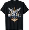 Sword of St Saint Michael Archangel Catholic Angel Warrior T-Shirt