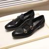FELIX CHU Men's Patent Leather Monk Strap Dress Shoes Wedding Loafers Horse Hair Detail Casual Formal Party Gentlemen Footwear