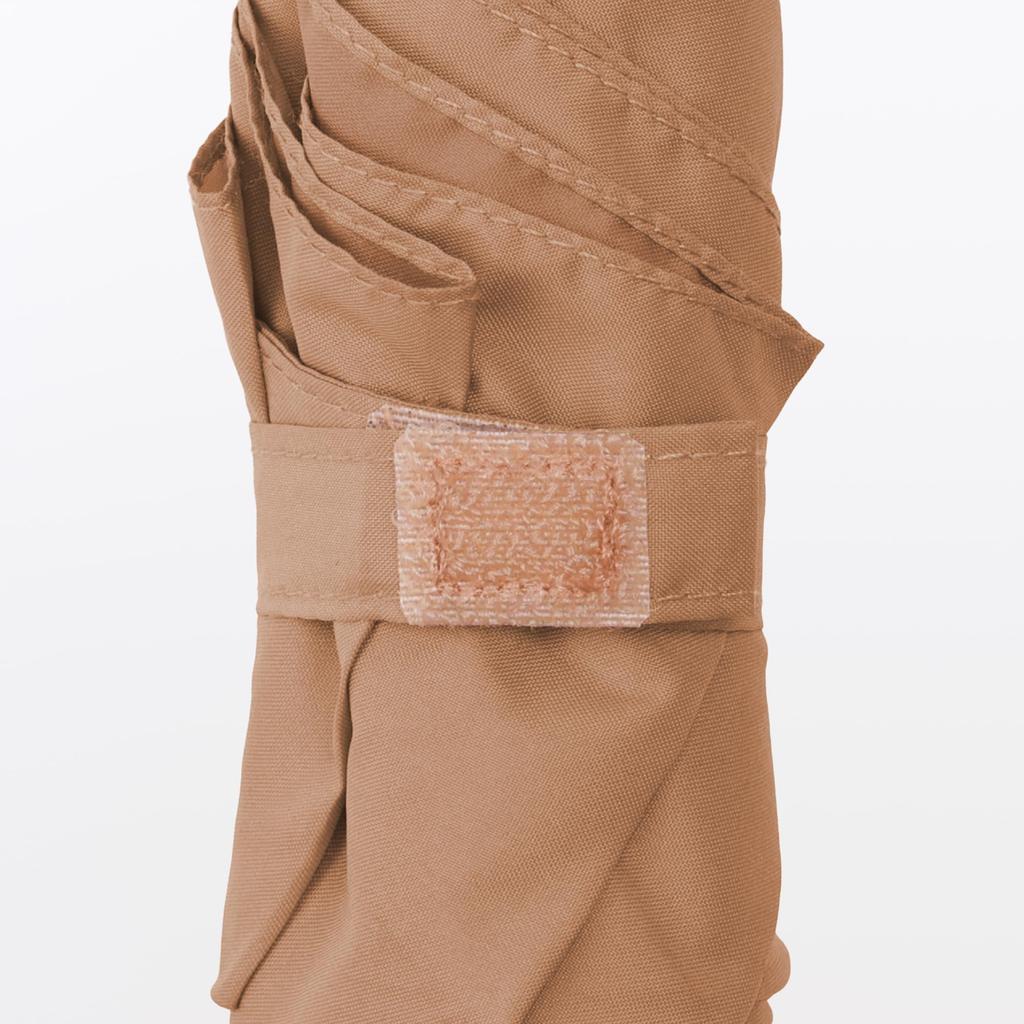 MUJI Lightweight Folding Umbrella for Sun and Unisex Light 50cm Rain, Adult, DEA03A6S, Orange,